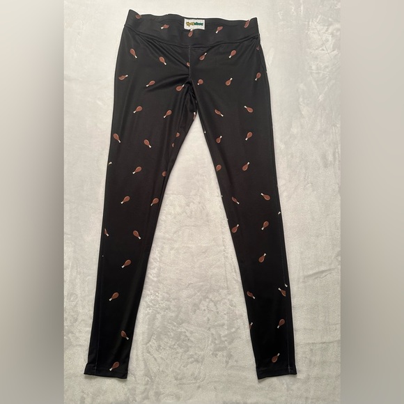 Tipsy Elves Pants - Tipsy elves turkey leg women’s small leggings. EUC